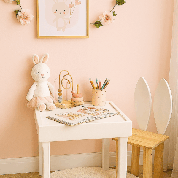 Mesa de luz didáctica para niños - Chica