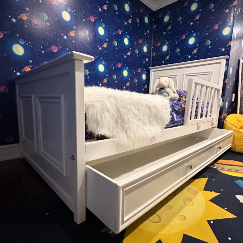 Cama Romántica con cajón para niños - Imagen 3