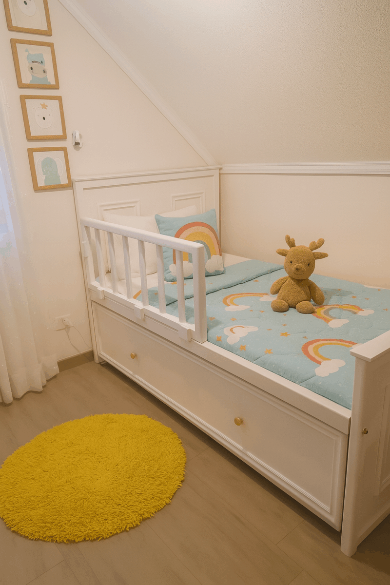 Cama Romántica Nido para niños
